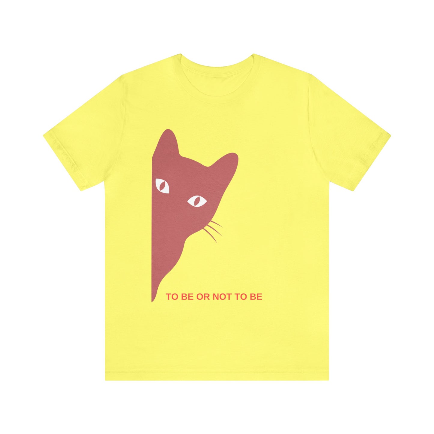 Cat, Unisex Jersey Short Sleeve Tee