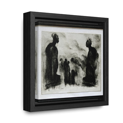 Palaeolithic Prayer 6, Valentinii, Gallery Canvas Wraps, Square Frame