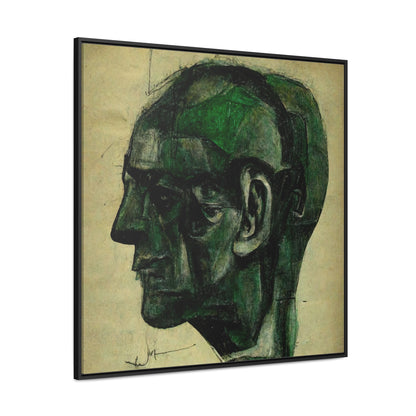 Heads 7, Valentinii, Gallery Canvas Wraps, Square Frame