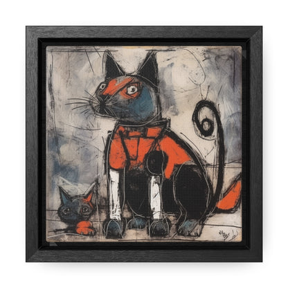 Cat 36, Gallery Canvas Wraps, Square Frame