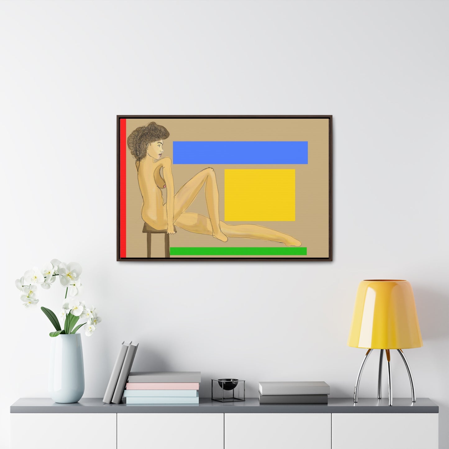 Tetris, Original Eduard Pavel, Gallery Canvas Wraps, Horizontal Frame