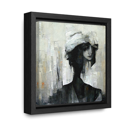 Forgotten Face 6, Valentinii, Gallery Canvas Wraps, Square Frame