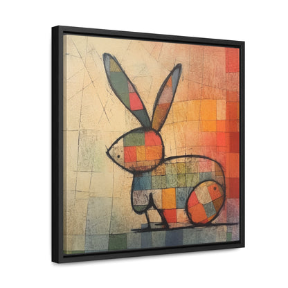 Rabbit 37, Gallery Canvas Wraps, Square Frame