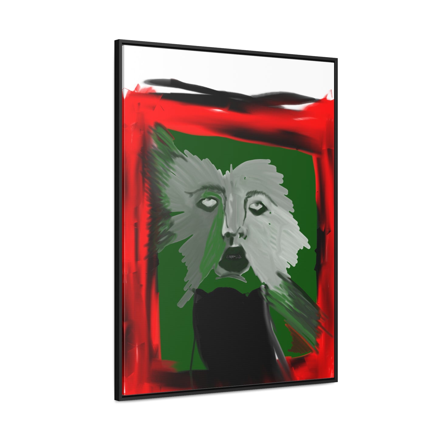 Morgue, Original Eduard Pavel, Gallery Canvas Wraps, Vertical Frame