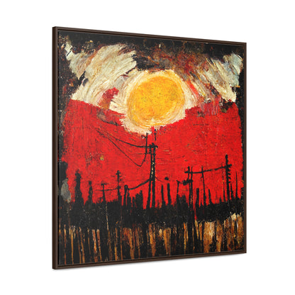 Land of the Sun 37, Valentinii, Gallery Canvas Wraps, Square Frame