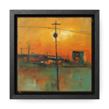 Land of the Sun 57, Valentinii, Gallery Canvas Wraps, Square Frame