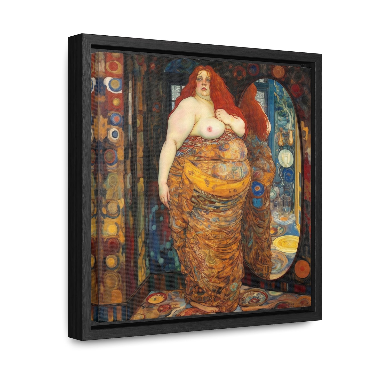 Baroque, Valentinii, Gallery Canvas Wraps, Square Frame