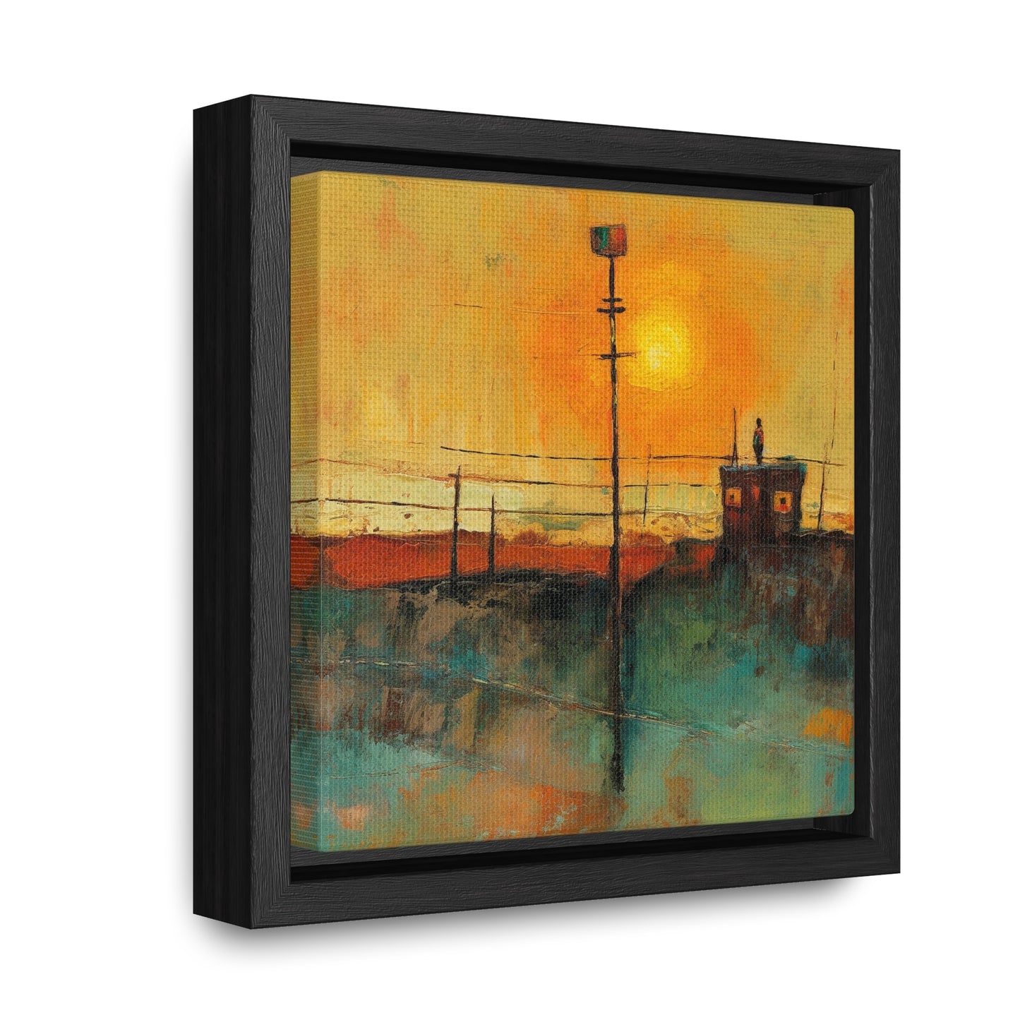 Land of the Sun 52, Valentinii, Gallery Canvas Wraps, Square Frame