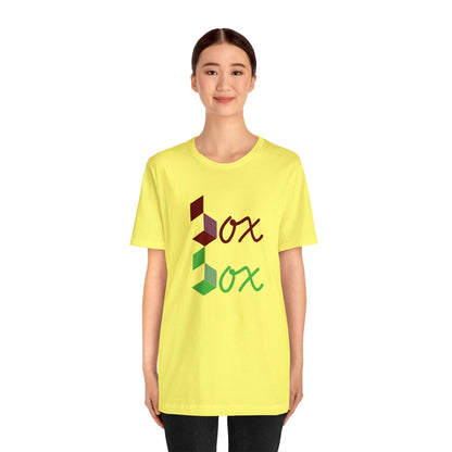 Box, Unisex Jersey Short Sleeve Tee