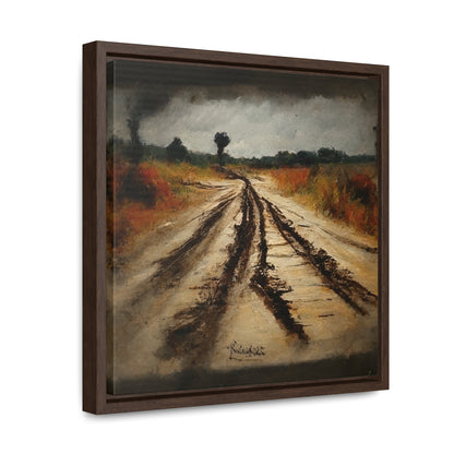 To the Rainy Land 9, Valentinii, Gallery Canvas Wraps, Square Frame