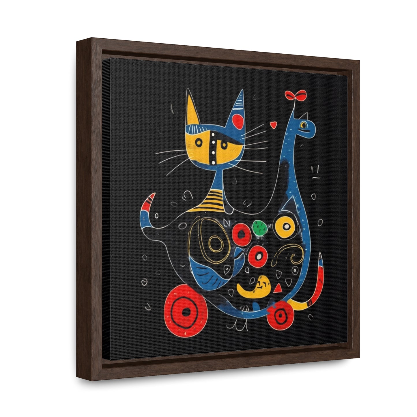 Cat 144, Gallery Canvas Wraps, Square Frame