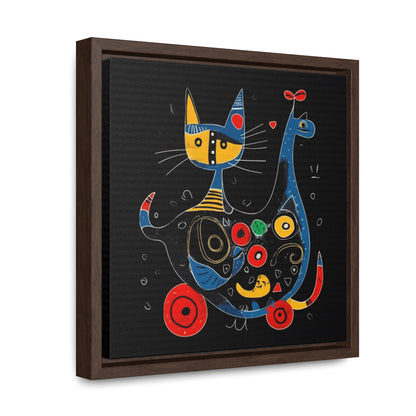 Cat 144, Gallery Canvas Wraps, Square Frame