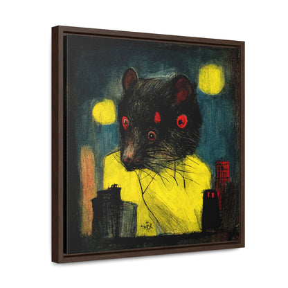 Urban Rat 6, Valentinii, Gallery Canvas Wraps, Square Frame