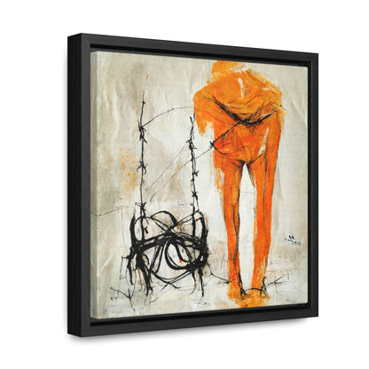 Feet and Drama 17, Valentinii, Gallery Canvas Wraps, Square Frame