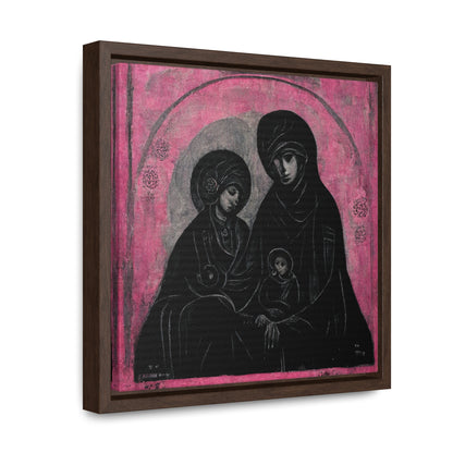 Mary and the Child 9, Valentinii, Gallery Canvas Wraps, Square Frame