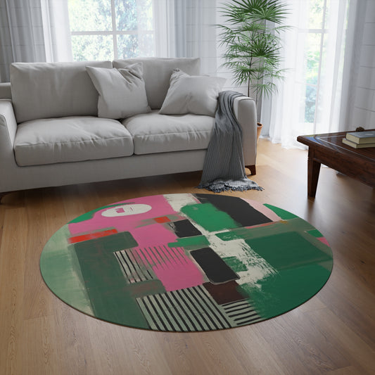 Abstract 4,  Round Rug