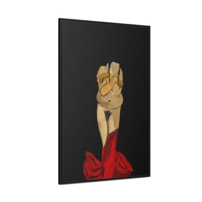 Shame, Original Eduard Pavel, Gallery Canvas Wraps, Vertical Frame