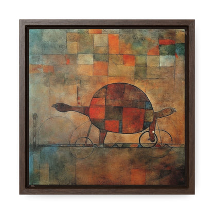 Turtle 11, Gallery Canvas Wraps, Square Frame