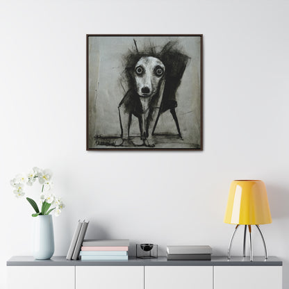 Dogs and Puppies 10, Valentinii, Gallery Canvas Wraps, Square Frame