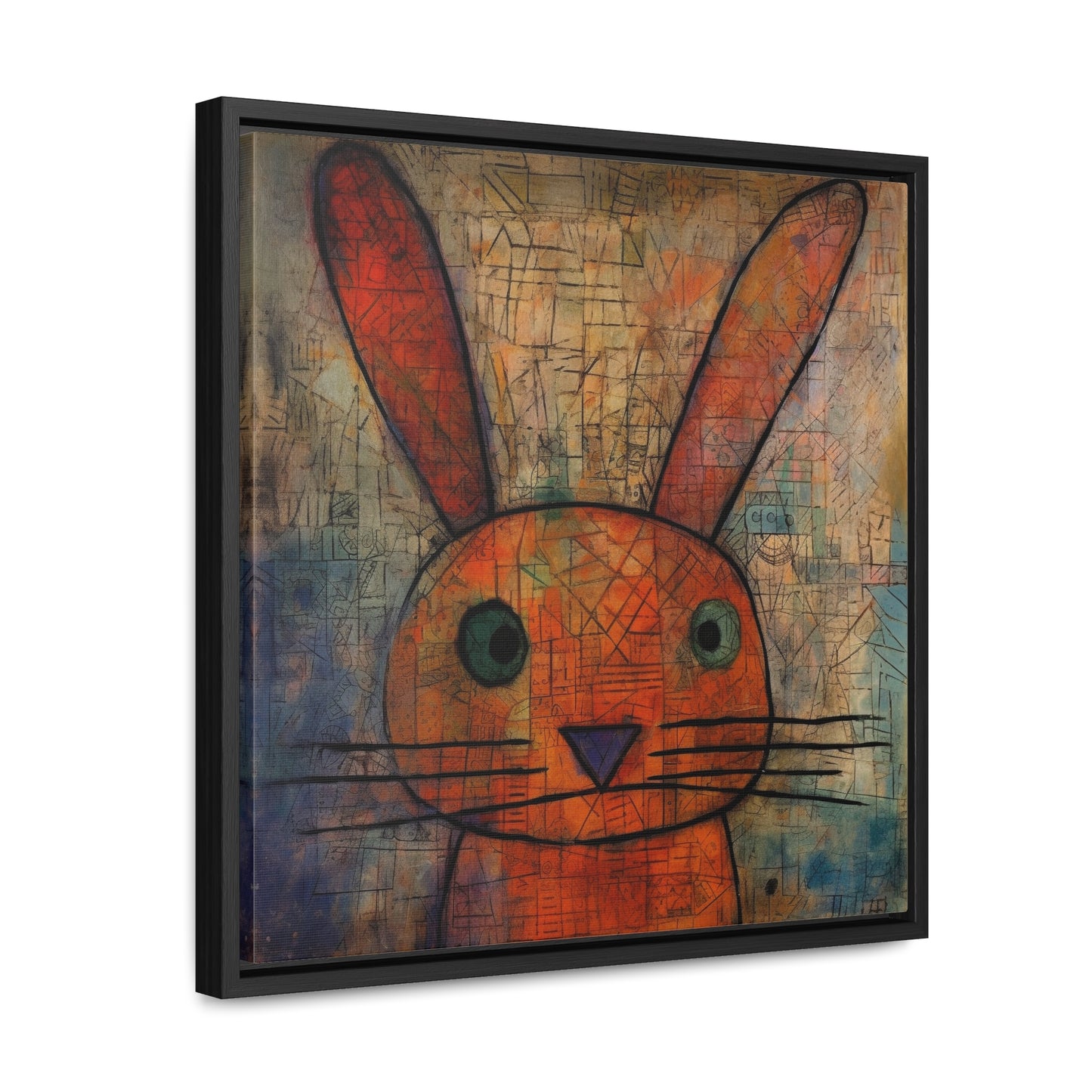 Rabbit 8, Gallery Canvas Wraps, Square Frame