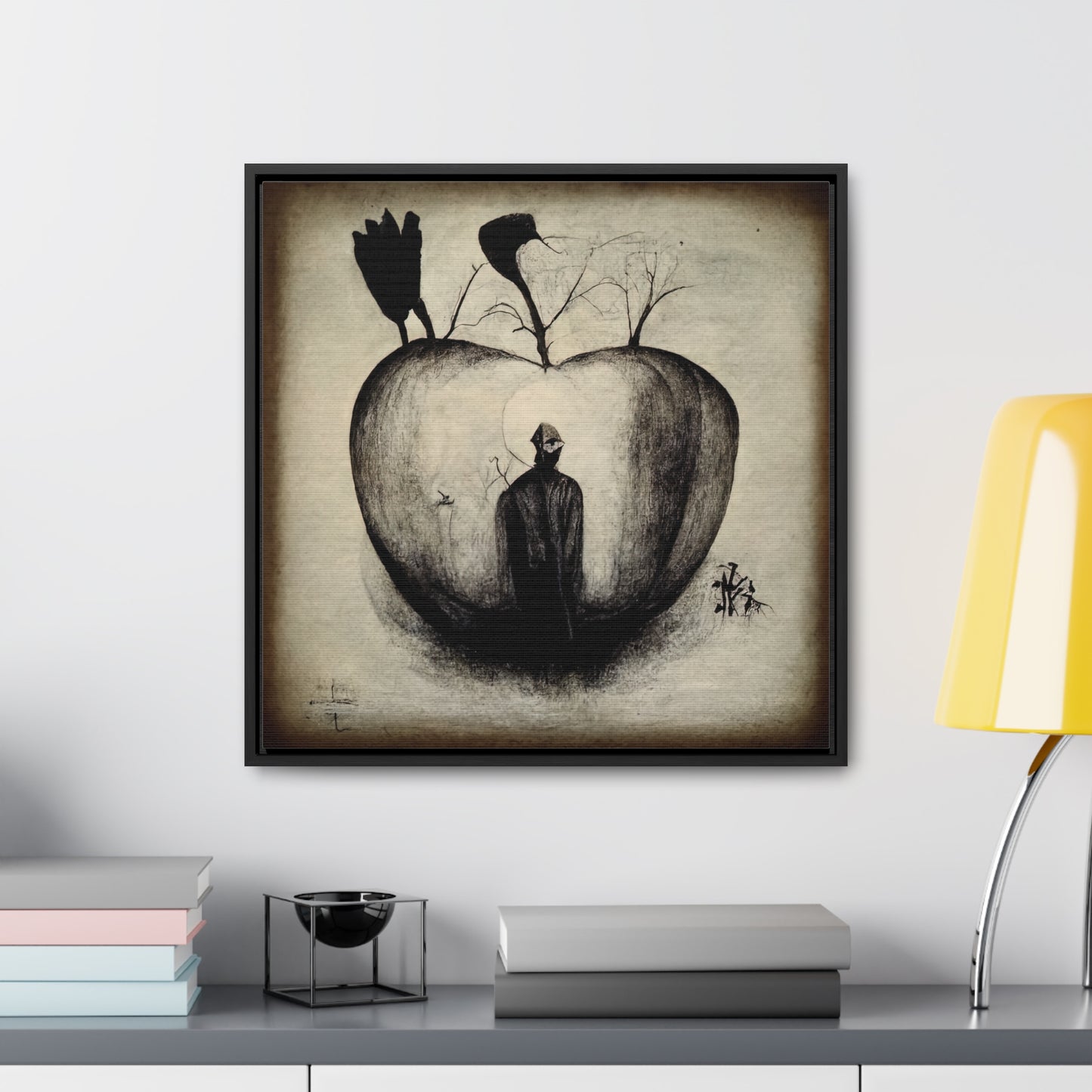 Apple 14, Valentinii, Gallery Canvas Wraps, Square Frame