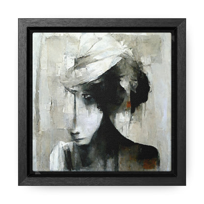 Forgotten face 2, Valentinii, Gallery Canvas Wraps, Square Frame