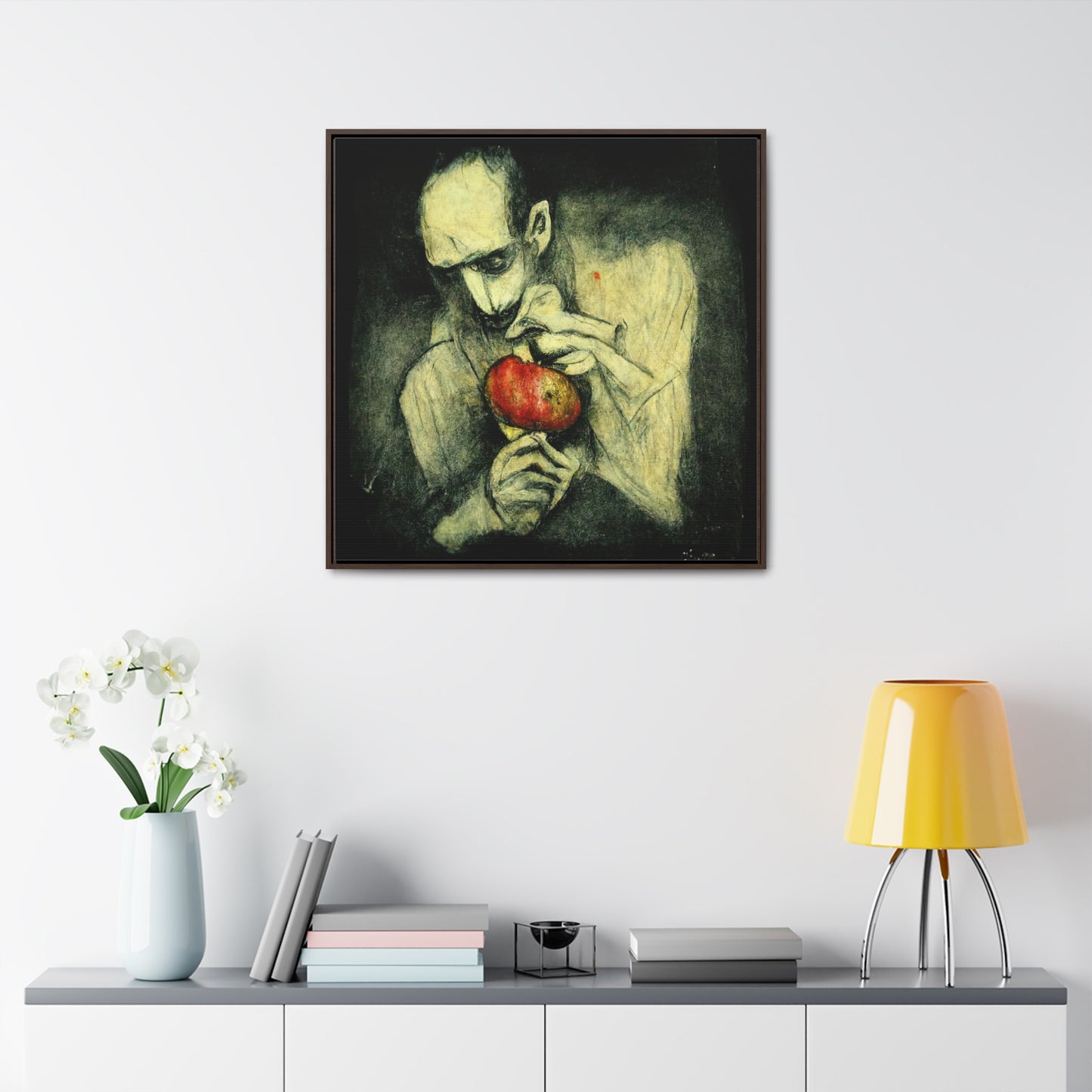 Apple 16, Valentinii, Gallery Canvas Wraps, Square Frame