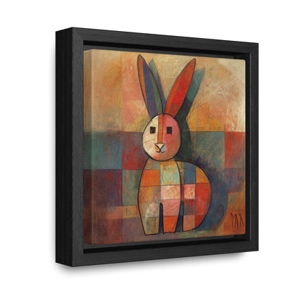 Rabbit 36, Gallery Canvas Wraps, Square Frame