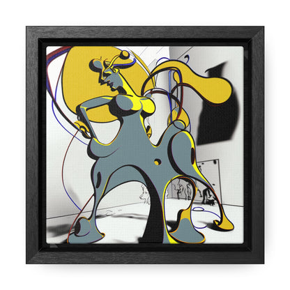 Naivia 3, Gallery Canvas Wraps, Square Frame