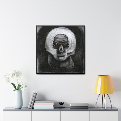 Brain 43, Valentinii, Gallery Canvas Wraps, Square Frame