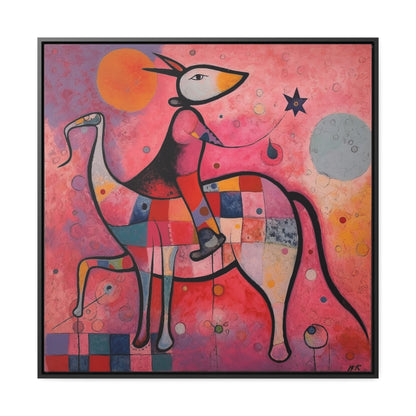 The Dreams of the Child 3, Gallery Canvas Wraps, Square Frame