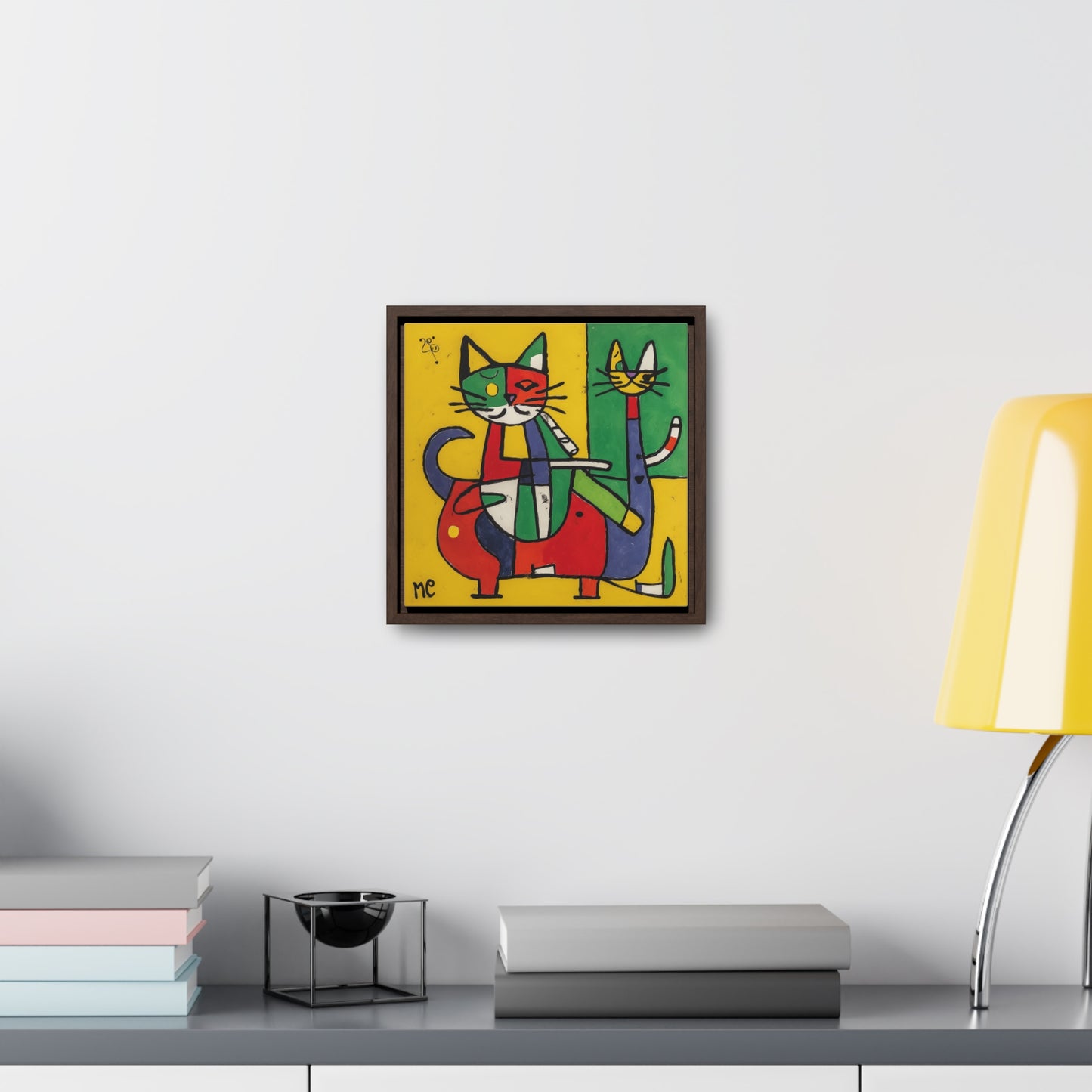 Cat 150, Gallery Canvas Wraps, Square Frame