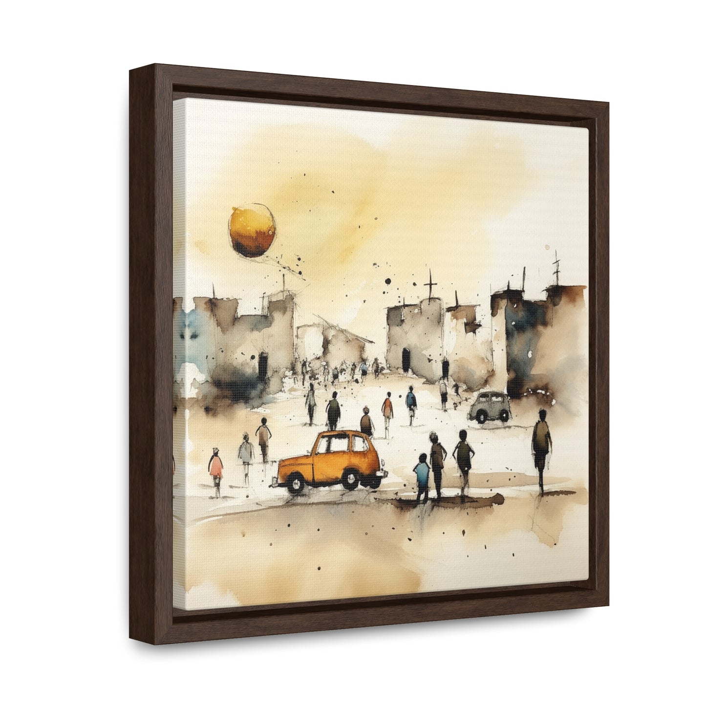 Childhood 7, Valentinii, Gallery Canvas Wraps, Square Frame