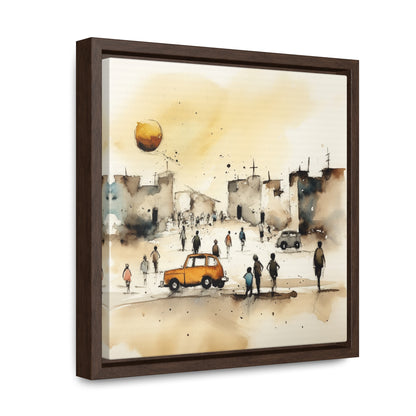 Childhood 7, Valentinii, Gallery Canvas Wraps, Square Frame