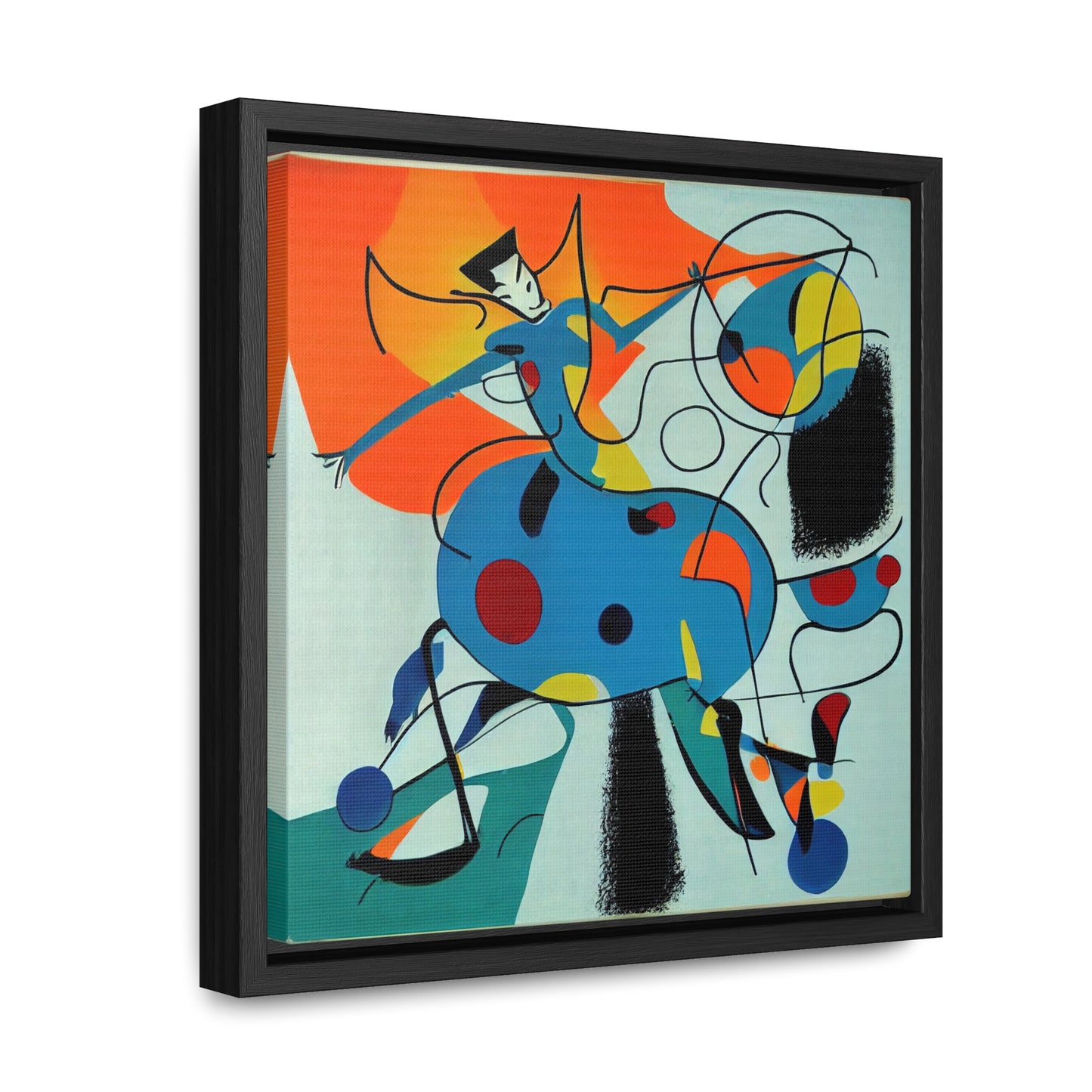 Naivia 5, Gallery Canvas Wraps, Square Frame