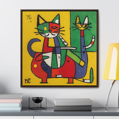 Cat 150, Gallery Canvas Wraps, Square Frame