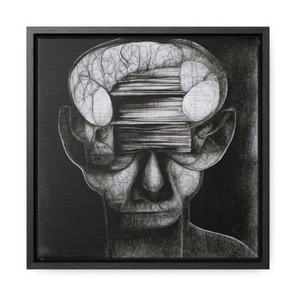 Brain 36, Valentinii, Gallery Canvas Wraps, Square Frame