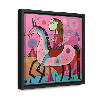 The Dreams of the Child 6, Gallery Canvas Wraps, Square Frame