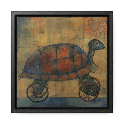 Turtle 18, Gallery Canvas Wraps, Square Frame