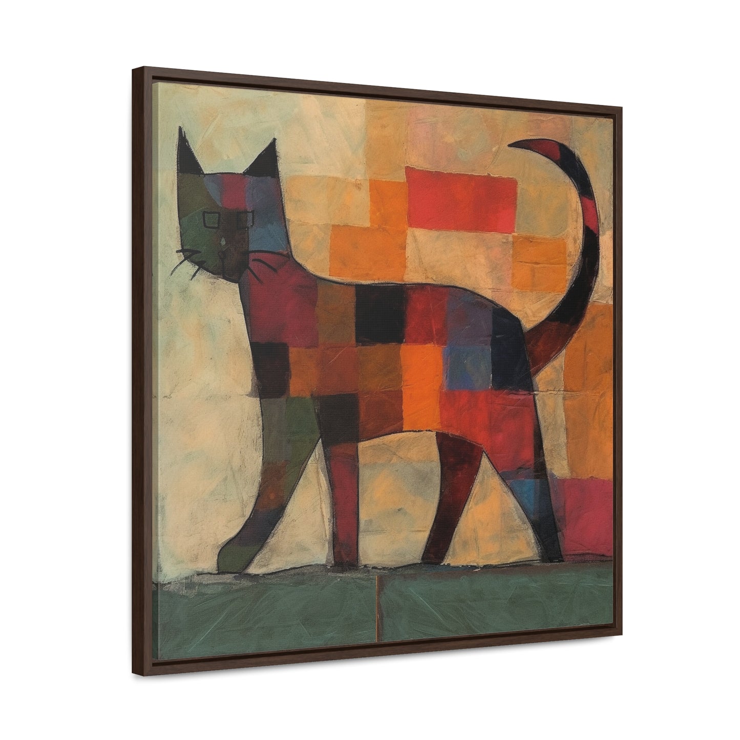 Cat 26, Gallery Canvas Wraps, Square Frame