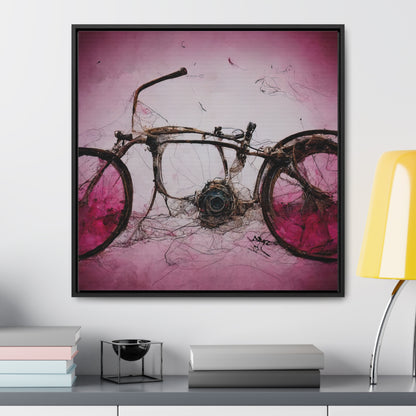 Bicycle 9, Valentinii, Gallery Canvas Wraps, Square Frame