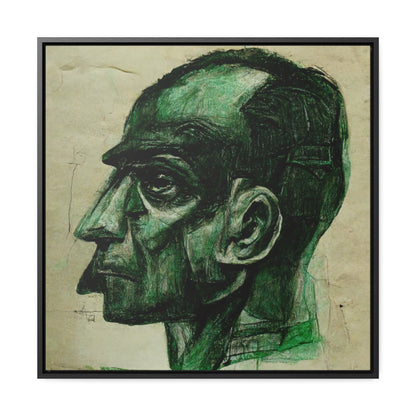 Heads 12, Valentinii, Gallery Canvas Wraps, Square Frame