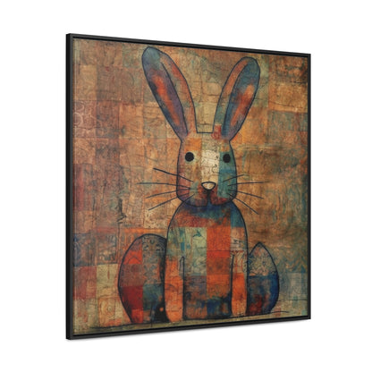 Rabbit 23, Gallery Canvas Wraps, Square Frame