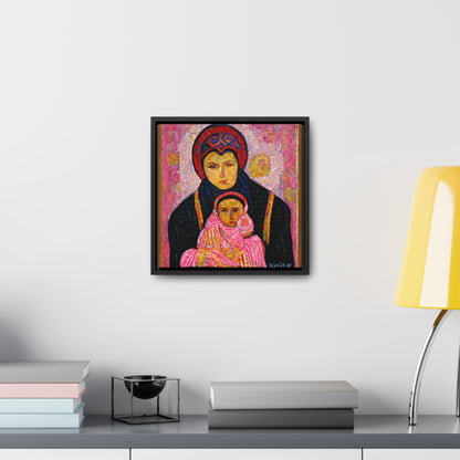 Mary and the Child 13, Valentinii, Gallery Canvas Wraps, Square Frame