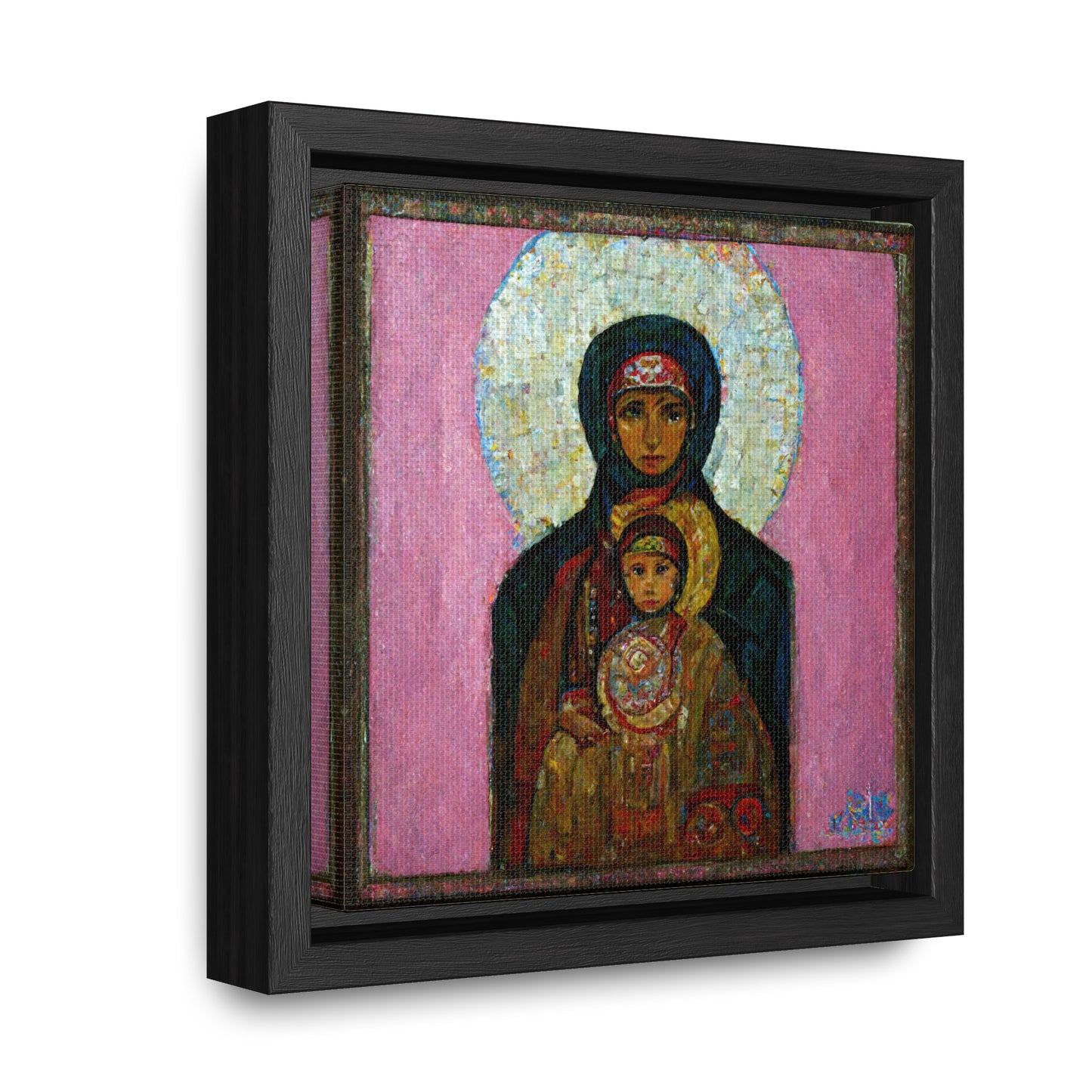 Mary and the Child 26, Valentinii, Gallery Canvas Wraps, Square Frame