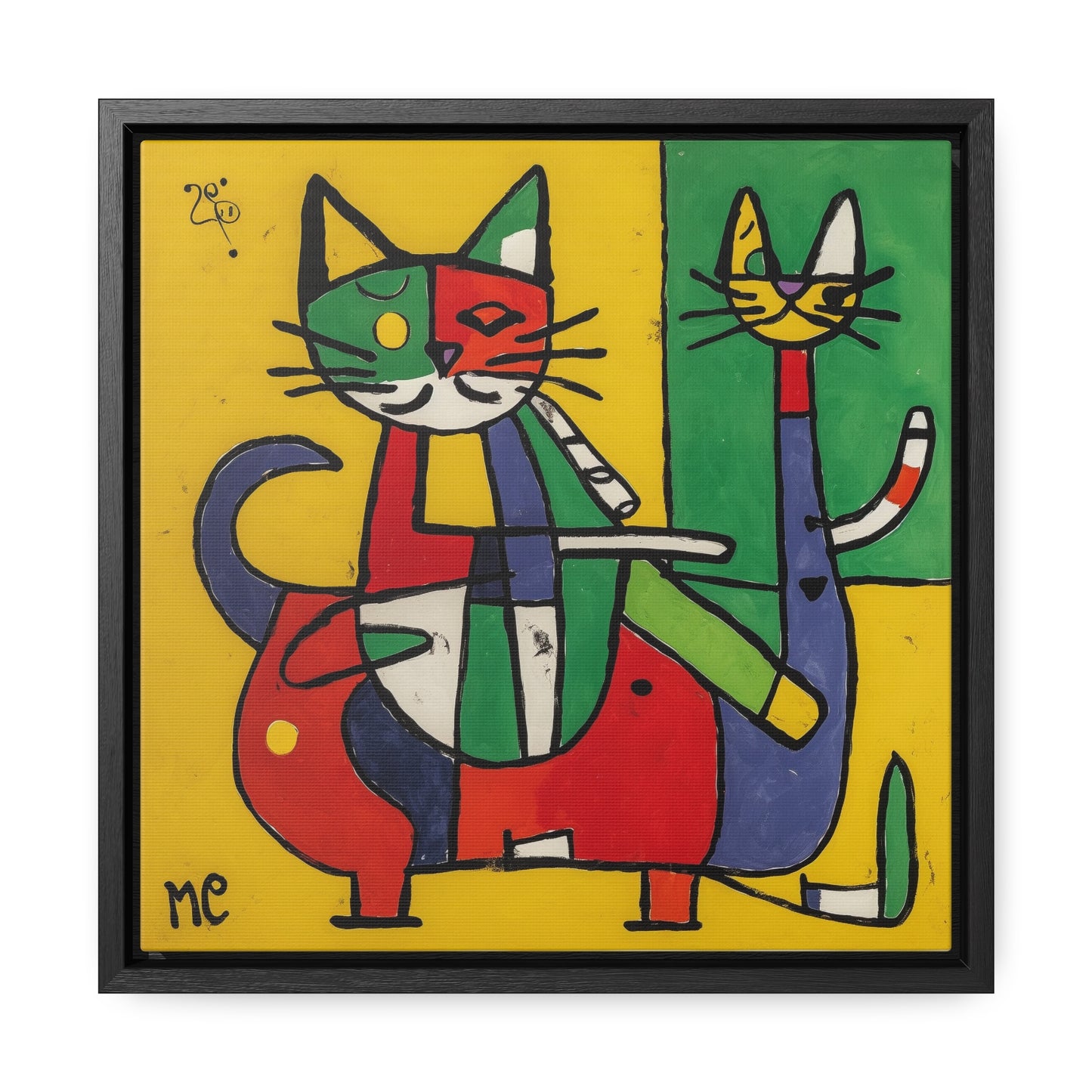 Cat 150, Gallery Canvas Wraps, Square Frame