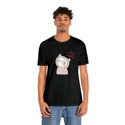 I'm Cuter, Unisex Jersey Short Sleeve Tee