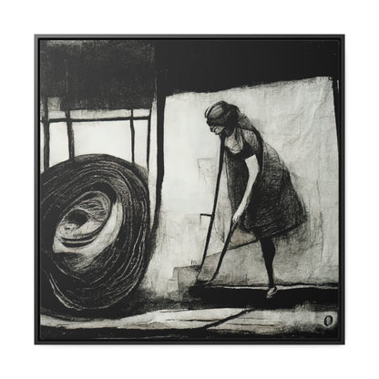 Domestic Memories 42, Valentinii, Gallery Canvas Wraps, Square Frame