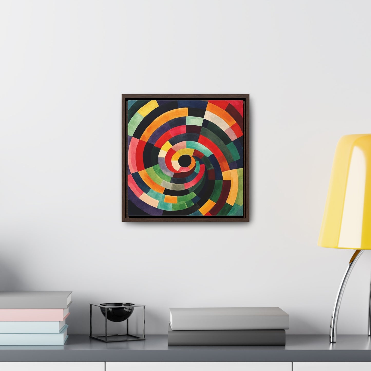 Spiral, Valentinii, Gallery Canvas Wraps, Square Frame