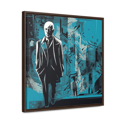 Sad Man 14, Valentinii, Gallery Canvas Wraps, Square Frame